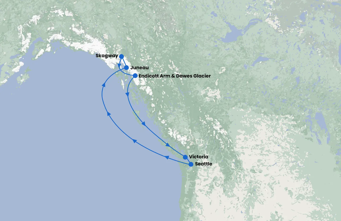 Seattle Alaska With Voyager Of The Seas 14 Nights